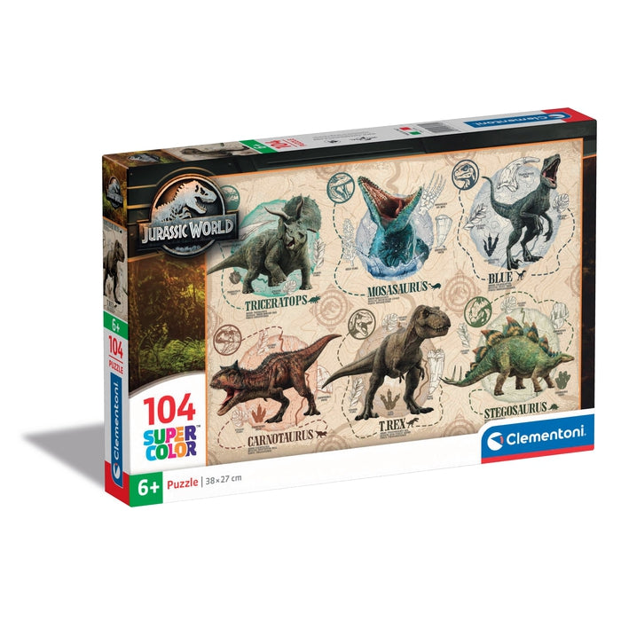 Jurassic World - 104 pezzi