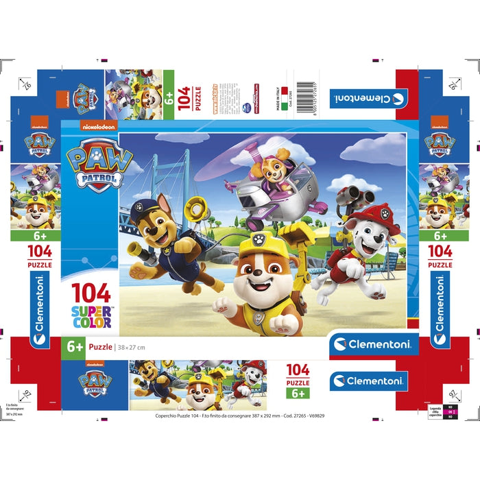 Paw Patrol - 104 pezzi