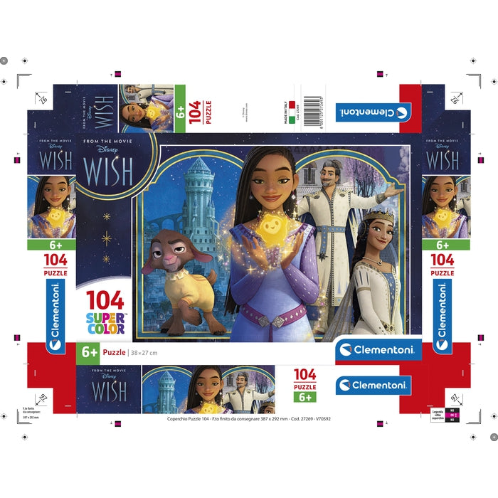 Disney Wish - 104 pezzi