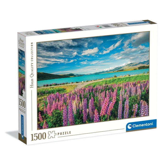 Lupins at Lake Tekapo - 1500 pezzi