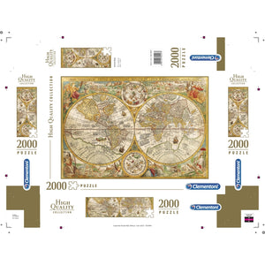 Ancient map - 2000 pezzi