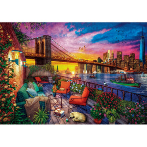 Manhattan Balcony Sunset - 3000 pezzi