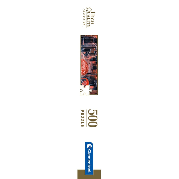 Clementoni - Puzzle Pour Adultes 500 Pièces, HQC Evening In Kyoto Compact Box, Fabriqué En Italie, 35599 Clementoni - Puzzle Pour Adultes 500 Pièces, HQC Evening In Kyoto Compact Box, Fabriqué En Italie, 35599