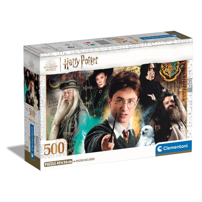 Clementoni Puzzle Harry Potter – 1000 Piezas Panorama – Rompecabezas Para Adultos – Medidas 98x33 Cm