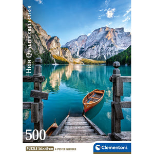 Braies Lake - 500 pezzi