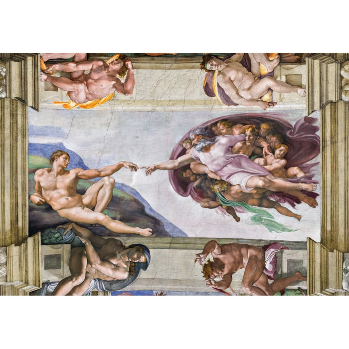 Michelangelo, "The Creation of Man" - 1000 pezzi