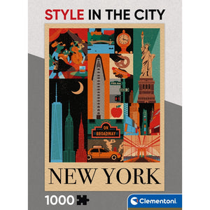 STYLE IN THE CITY - NEW YORK - 1000 pezzi