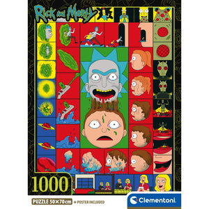 RICK & MORTY - 1000 pezzi