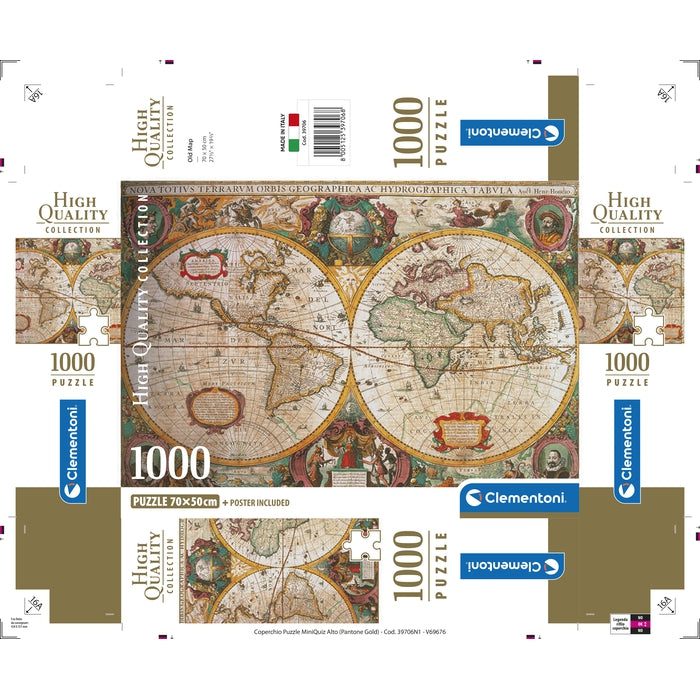 Old Map - 1000 pezzi