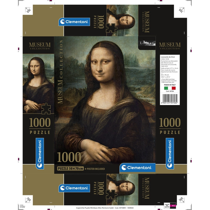 Leonardo, "Mona Lisa" - 1000 pezzi