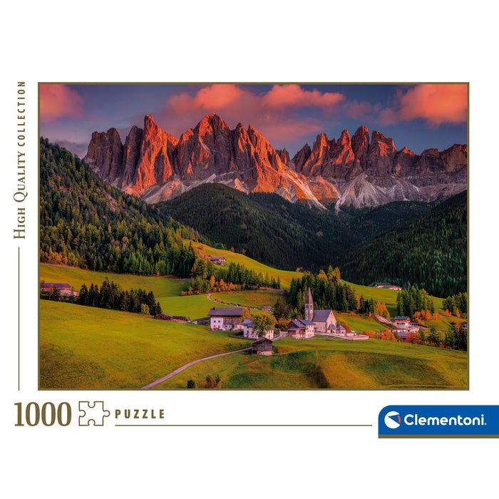 Puzzle 1000 Pièces Clementoni HQC Magical Dolomites - Qualité Premium Fabriqué En Italie