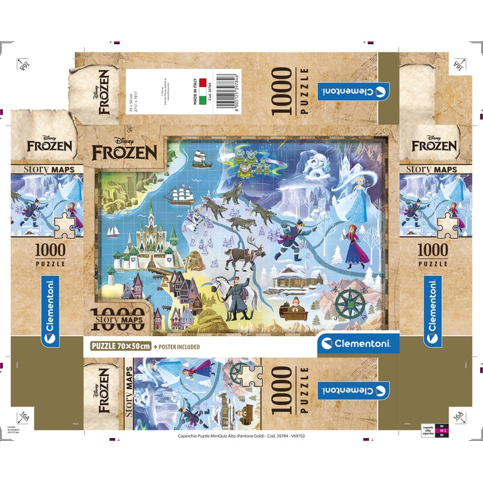 Story Maps - Frozen - 1000 pezzi