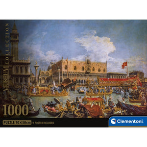 Canaletto, "The Return of the Bucentaur at the Molo on Ascension Day" - 1000 pezzi