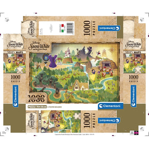 Story Maps - Disney Snow White - 1000 pezzi