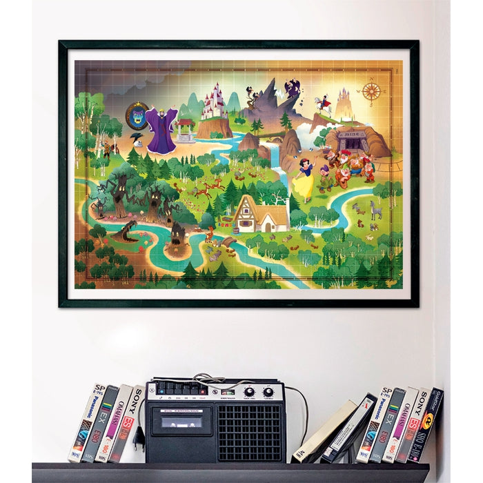 Story Maps - Disney Snow White - 1000 pezzi – Clementoni