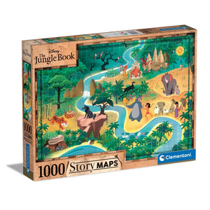 Story Maps - Disney The Jungle Book - 1000 pezzi