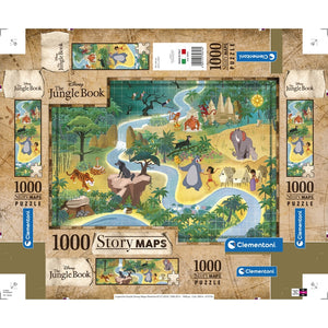 Story Maps - Disney The Jungle Book - 1000 pezzi