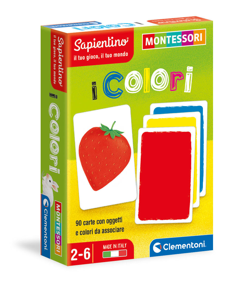 Clementoni Carte Aiutami a Fare da Solo Montessori 2 anni (versione in  italiano), gioco educativo-Made in Italy, Multicolore, 16318 – Giochi e  Prodotti per l'Età Evolutiva