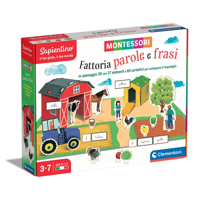Montessori - Fattoria parole e frasi