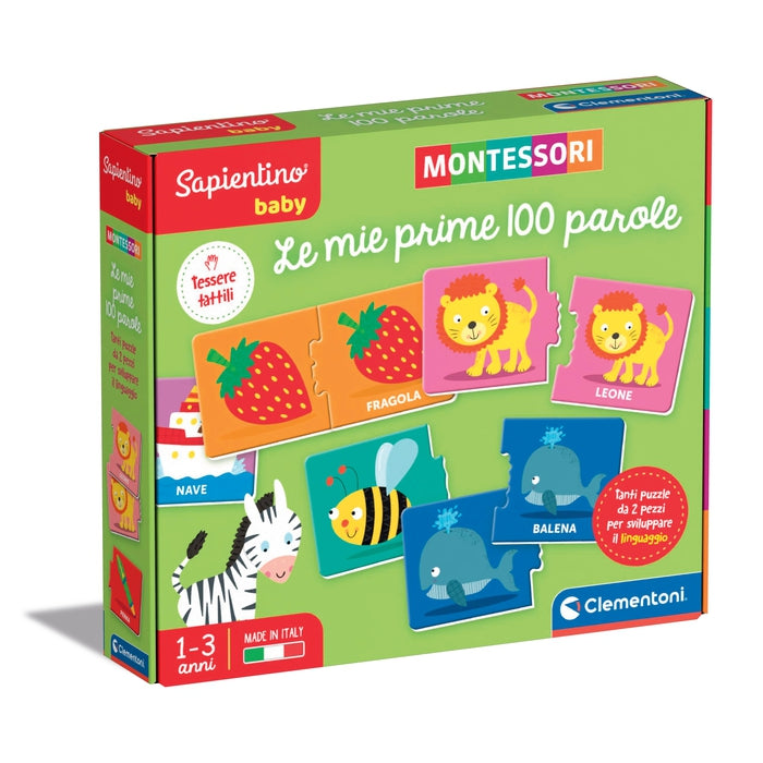 Sapientino Baby Montessori - Le mie prime 100 parole