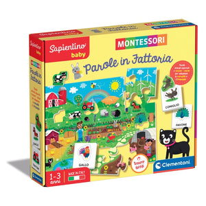 Sapientino Baby Montessori - Parole in fattoria