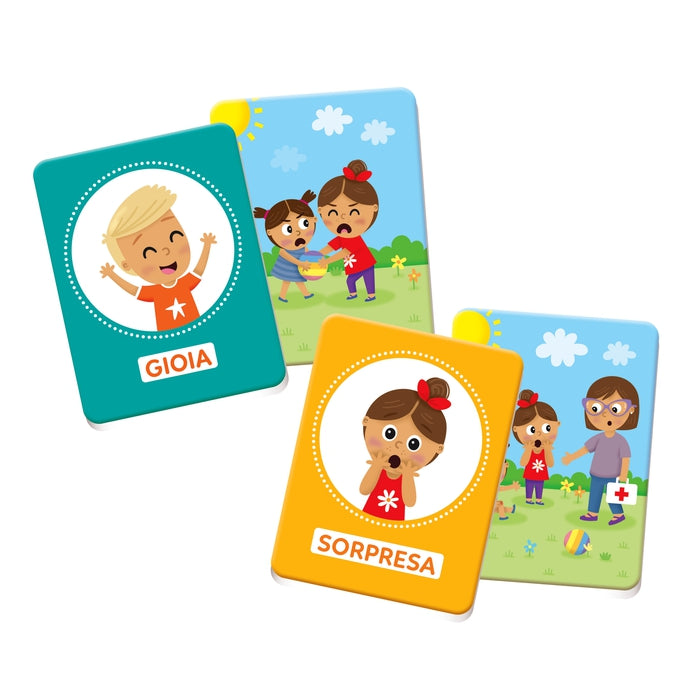 Sapientino Baby Montessori - Carte Emozioni ed Espressioni