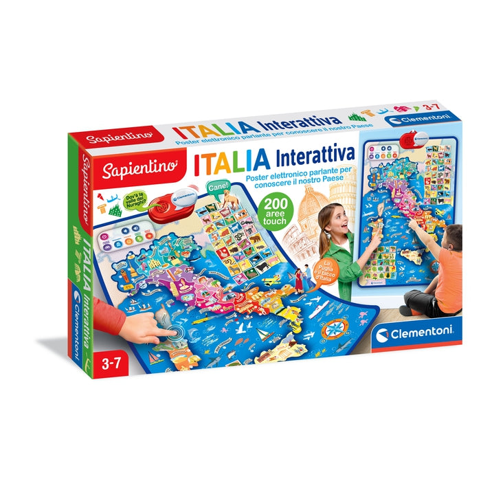 La mappa Interattiva dell'Italia
