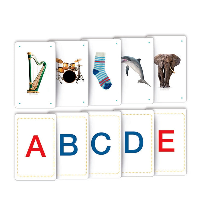 Montessori carte - Alfabeto tattile