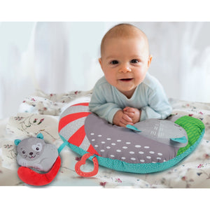 Kitty cat tummy time pillow