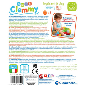 Soft Clemmy - Touch, roll and play sensory ball