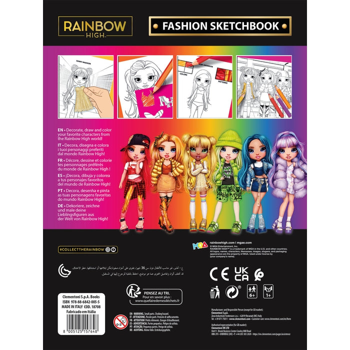 Rainbow High -  Fashion Sketchbook