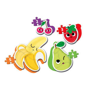 Fruits - 1x3 + 1x6 + 1x9 + 1x12 pezzi