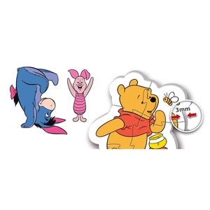 Winnie the Pooh - 1x3 + 1x6 + 1x9 + 1x12 pezzi