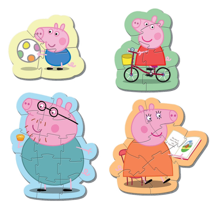 Peppa Pig - 1x3 + 1x6 + 1x9 + 1x12 pezzi