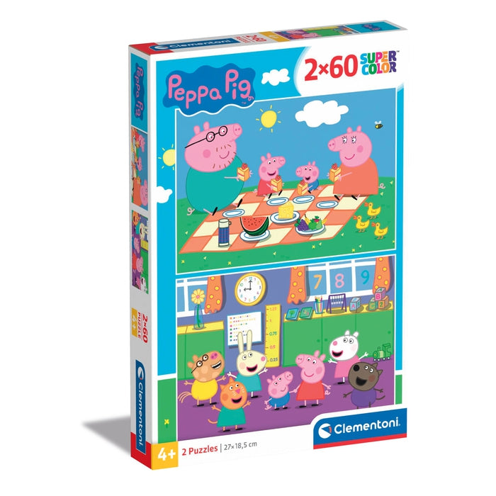 Peppa Pig - 2x60 pezzi