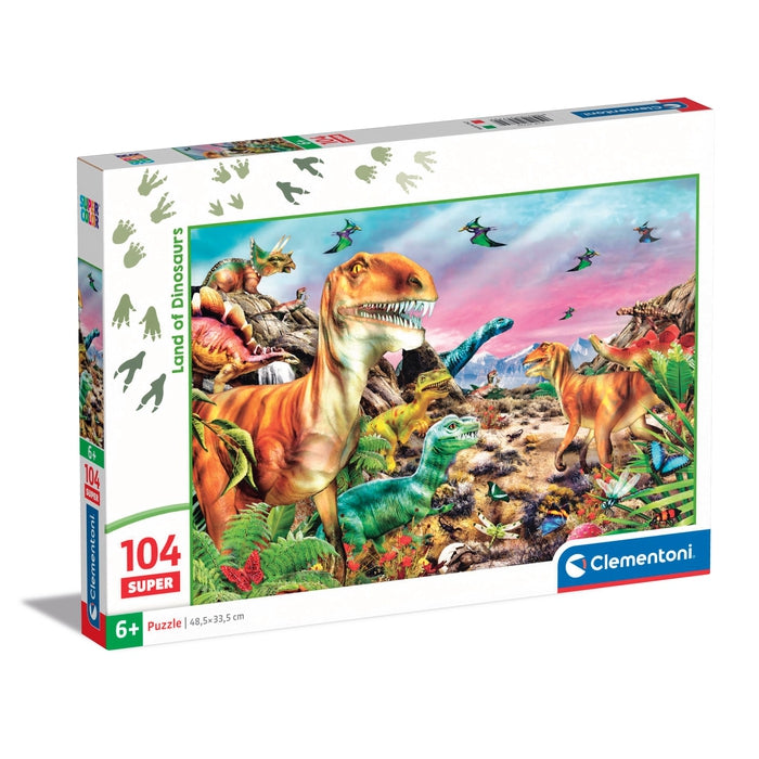 Land Of Dinosaurs - 104 pezzi