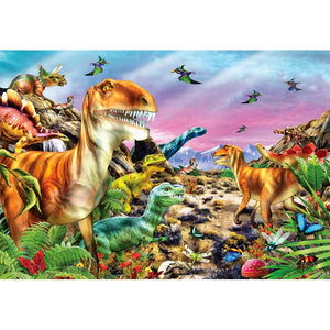 Land Of Dinosaurs - 104 pezzi