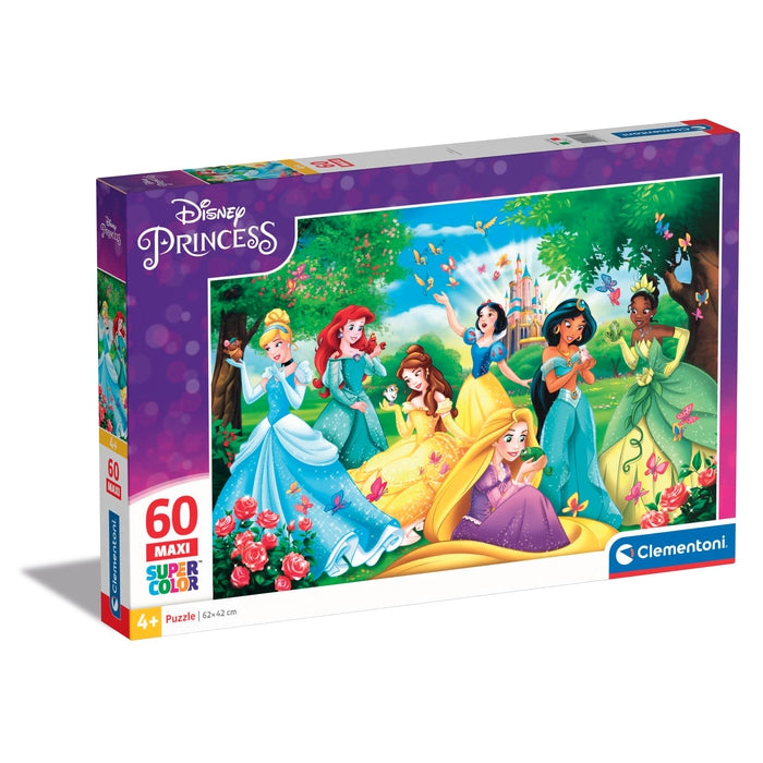 Clementoni Supercolor: Puzzle Disney Princess da 60 pezzi - Giochi Puzzle