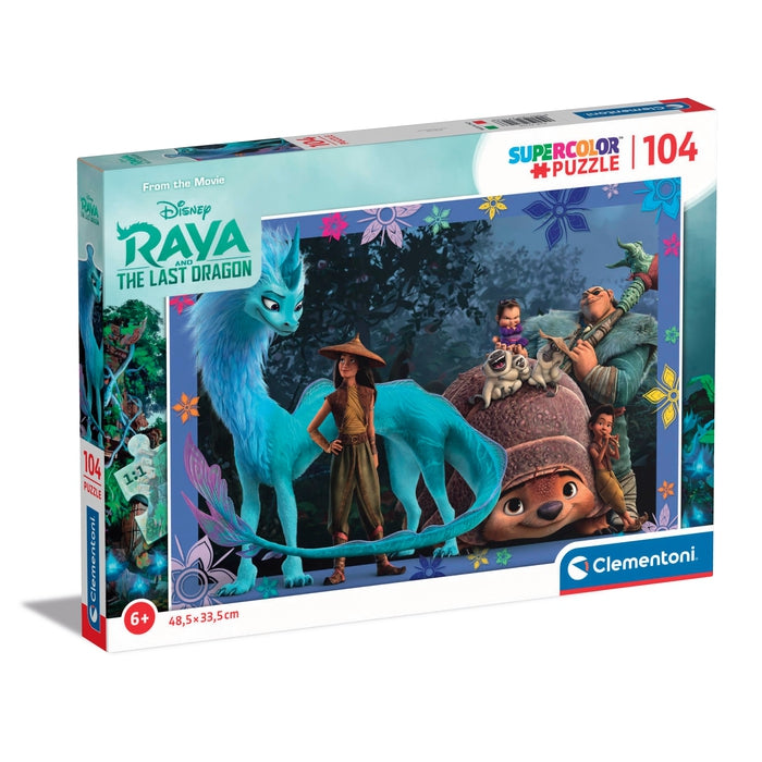 Disney Raya and The Last Dragon - 104 pezzi