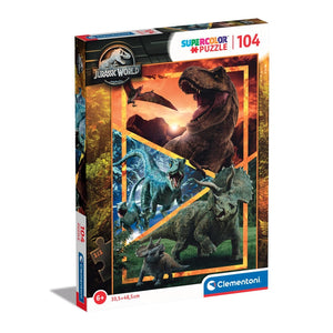 Jurassic World - 104 pezzi