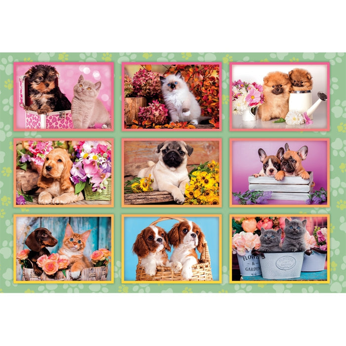 Puppies Collage - 180 pezzi