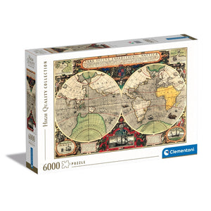 Antique Nautical Map - 6000 pezzi