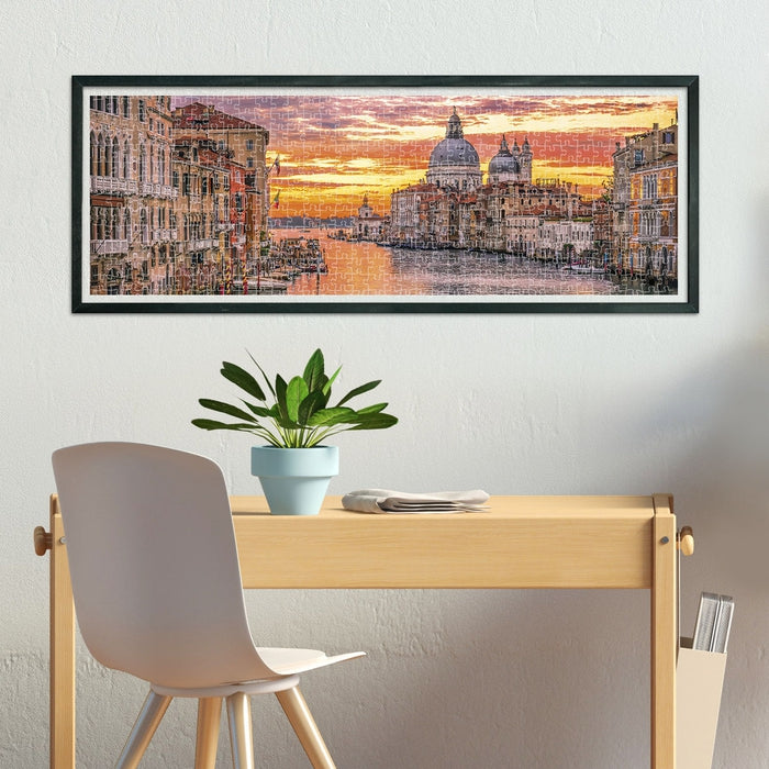 Puzzle Trefl Grand Canal Panorama, Venezia di 1000 pezzi
