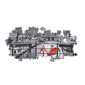 Amsterdam bicycle - 1000 pezzi