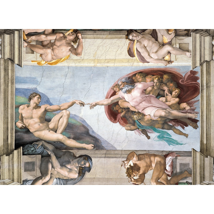 Michelangelo - Creazione dell'uomo - 1000 pezzi