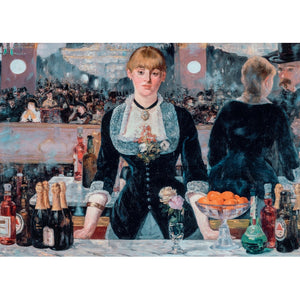 Manet, "A Bar at Folies-Bergère" - 1000 pezzi