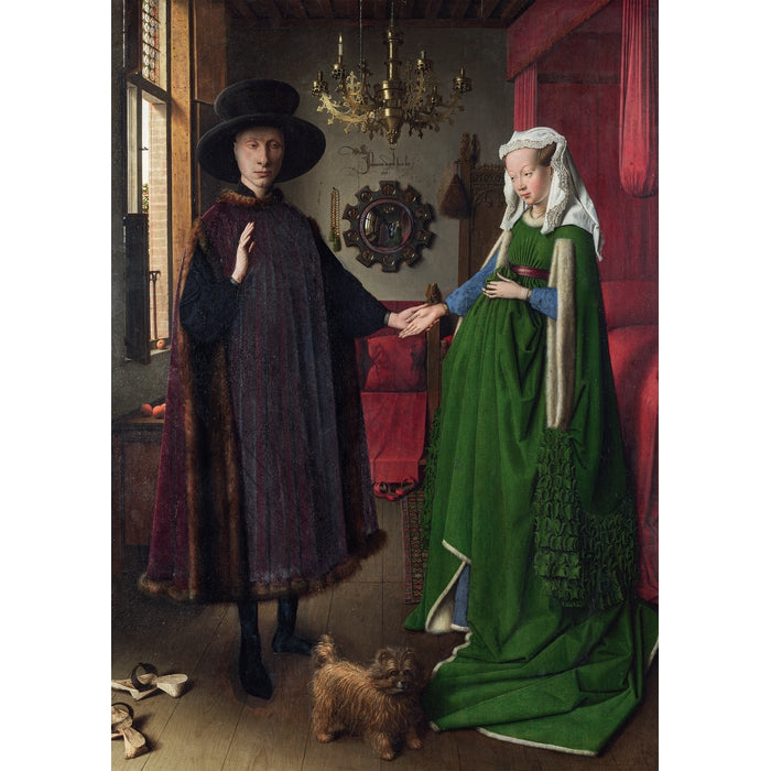 Van Eyck, "The Arnolfini Portrait" - 1000 pezzi