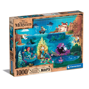 Story Maps - The Little Mermaid - 1000 pezzi