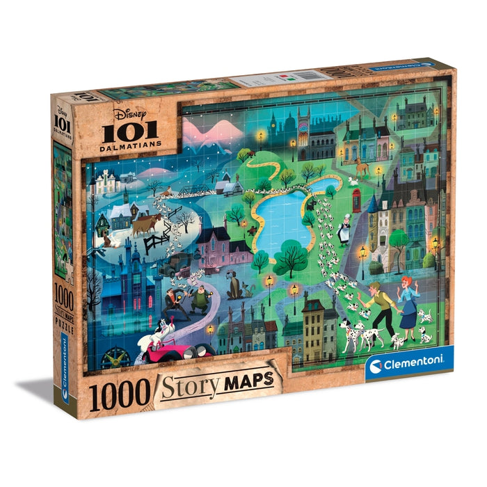 Story Maps - 101 Dalmatians - 1000 pezzi