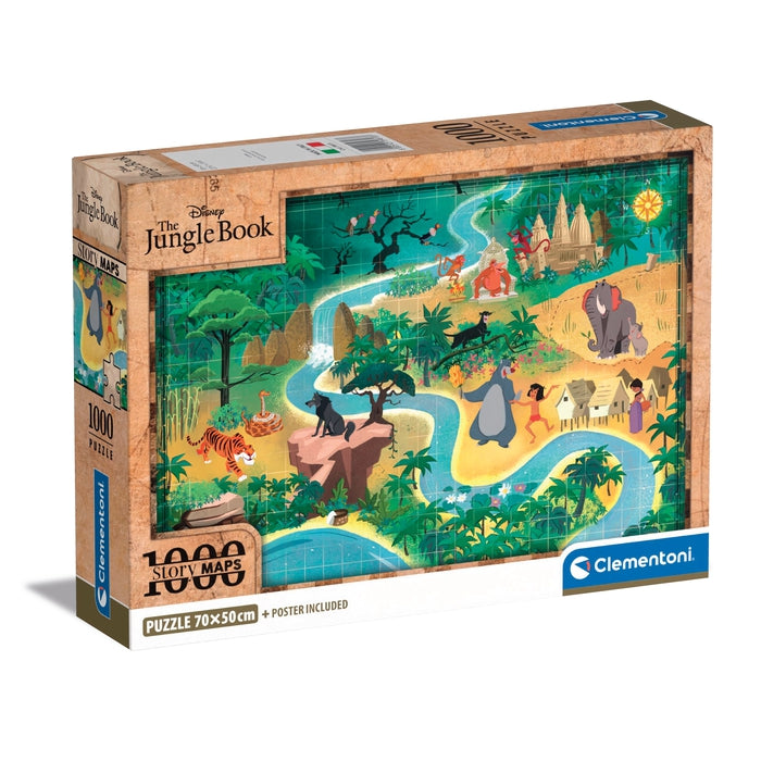 Story Maps - Disney The Jungle Book - 1000 pezzi